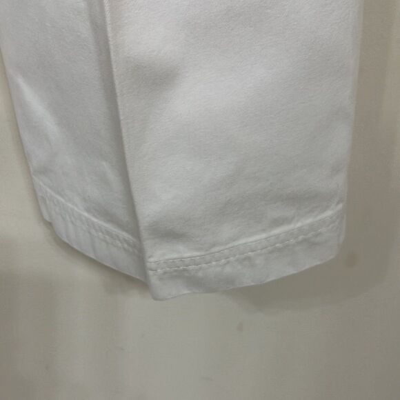 Kate Hill 14 White Zippered Pockets Wide Leg Pants - Picture 12 of 15